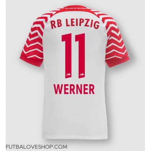 Dres RB Leipzig Timo Werner #11 Domáci 2023-24 Krátky Rukáv
